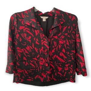 Vintage Laura Ashley Short waisted cardigan Sz PM EUC